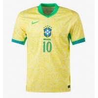 Maglie da calcio Brasile Rodrygo Goes #10 Prima Maglia Copa America 2024 Manica Corta